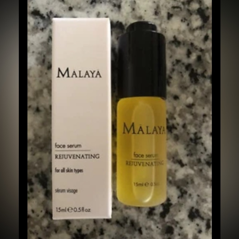 Malaya Organics Rejuvenating Face Serum 0.5 oz 15ml Travel Size ~ New in Box! 🧡